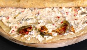 Labneh, Our Homemade Makdous (USD 3.33)
