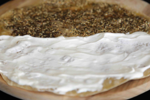 Zaatar Baladi With Labneh (USD 2.22)